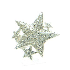 Oscar de la Renta Crystal Star Ring